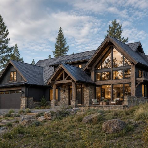 $576,250 Tailored Colorado Lodge Custom Home: 2,791-Sq.-Ft. Four-Bedroom Custom Plan