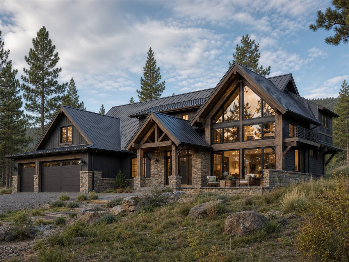 Redstone Lodge 2791, a conceptual 2791-square-foot Colorado lodge custom home with a $576,250 construction target