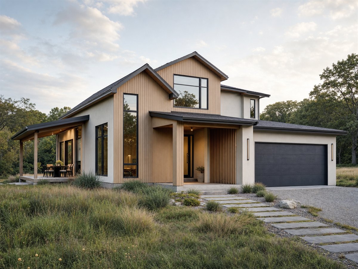 Kiso House 2799, a conceptual 2799-square-foot Japandi-inspired luxury home with a $578,750 construction target