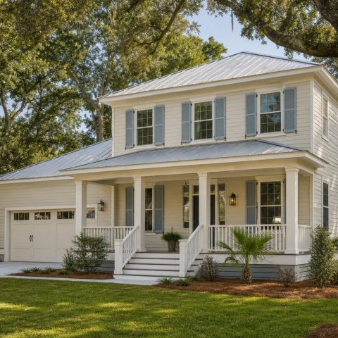 $338,750 Growing Lowcountry-Inspired Family Home: 1,905-Sq.-Ft. Four-Bedroom Plan