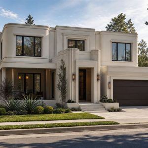 $593,750 Tailored Art-Deco-Inspired Modern Custom Home: 2,847-Sq.-Ft. Four-Bedroom Custom Plan