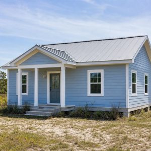 $168,000 Coastal Small Home: 1,040-Sq.-Ft. Two-Bedroom Plan