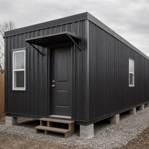 $38,600 Container-Style Modular Home: 400-Sq.-Ft. Plan