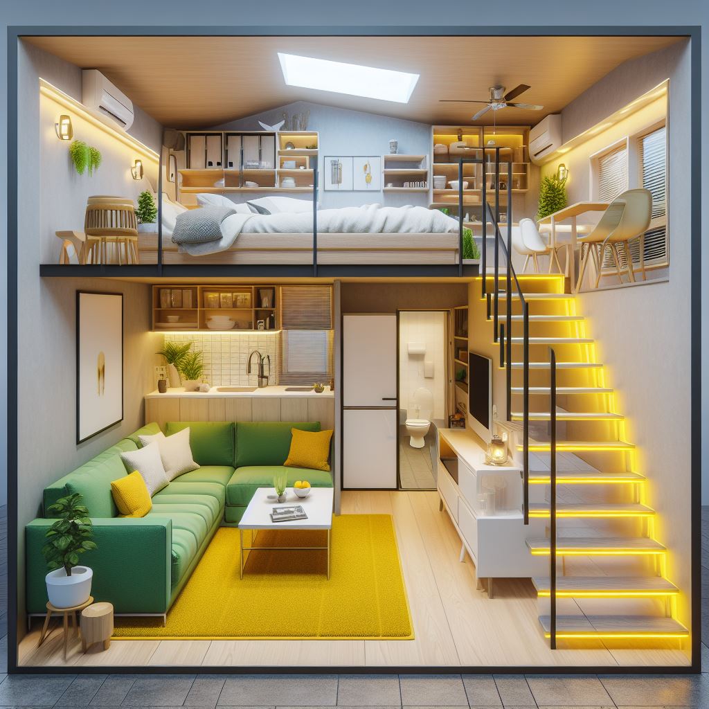 Tiny House Furniture Layout Ideas