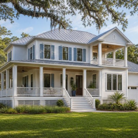 $603,750 Tailored Lowcountry Custom Home: 2,879-Sq.-Ft. Four-Bedroom Custom Plan