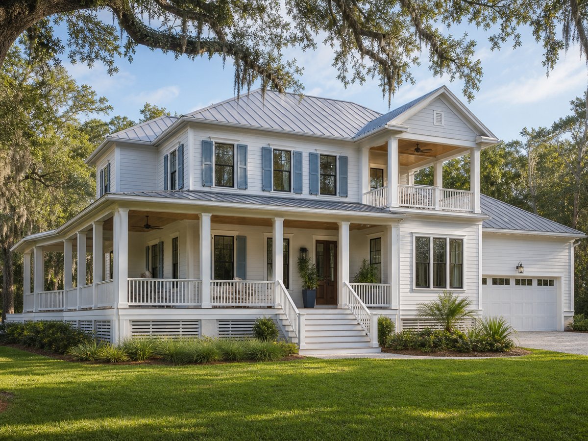 Marshfield House 2879, a conceptual 2879-square-foot Lowcountry custom home with a $603,750 construction target