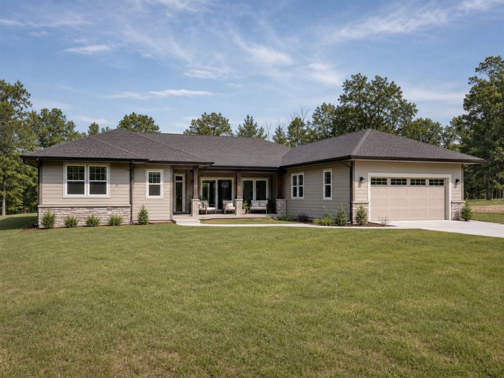 $361,250 Growing Dual-Wing Multigenerational Family Home: 1,995-Sq.-Ft. Four-Bedroom Plan
