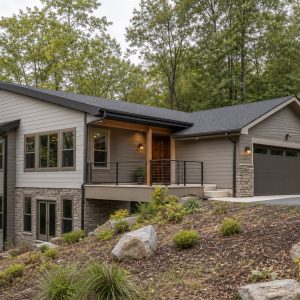 $363,750 Growing Walkout-Hillside Family Home: 2,005-Sq.-Ft. Four-Bedroom Plan