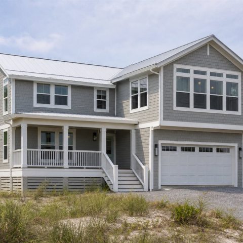 $368,750 Growing Reverse-Living Coastal-Region Family Home: 2,025-Sq.-Ft. Four-Bedroom Plan