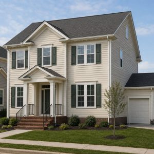 $371,250 Growing Neo-Traditional Family Home: 2,035-Sq.-Ft. Four-Bedroom Plan