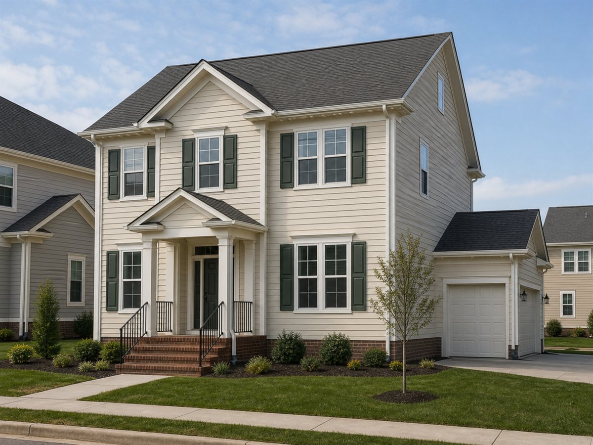 Village Green House 2035, a conceptual 2035-square-foot neo-traditional family home with a $371,250 construction target