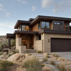 $621,250 Tailored Canyon Contemporary Custom Home: 2,935-Sq.-Ft. Four-Bedroom Custom Plan