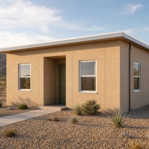 $177,000 Desert Modern Starter Home: 1,080-Sq.-Ft. Concept