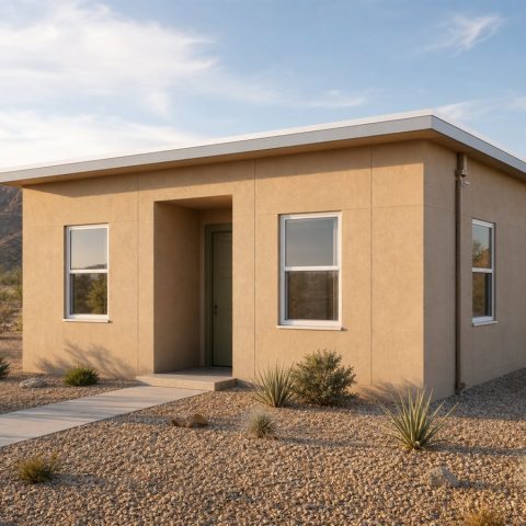 $177,000 Desert Modern Starter Home: 1,080-Sq.-Ft. Concept