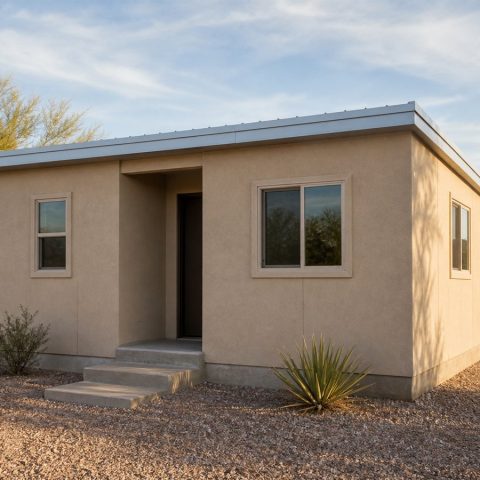 $40,000 Desert Tiny Home: 410-Sq.-Ft. One-Bedroom Concept