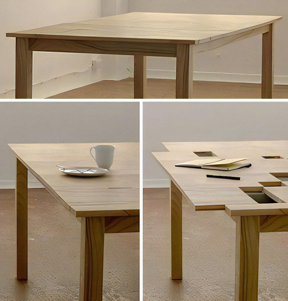 Geometric Wall Shelves Without Visible Brackets project photo 2