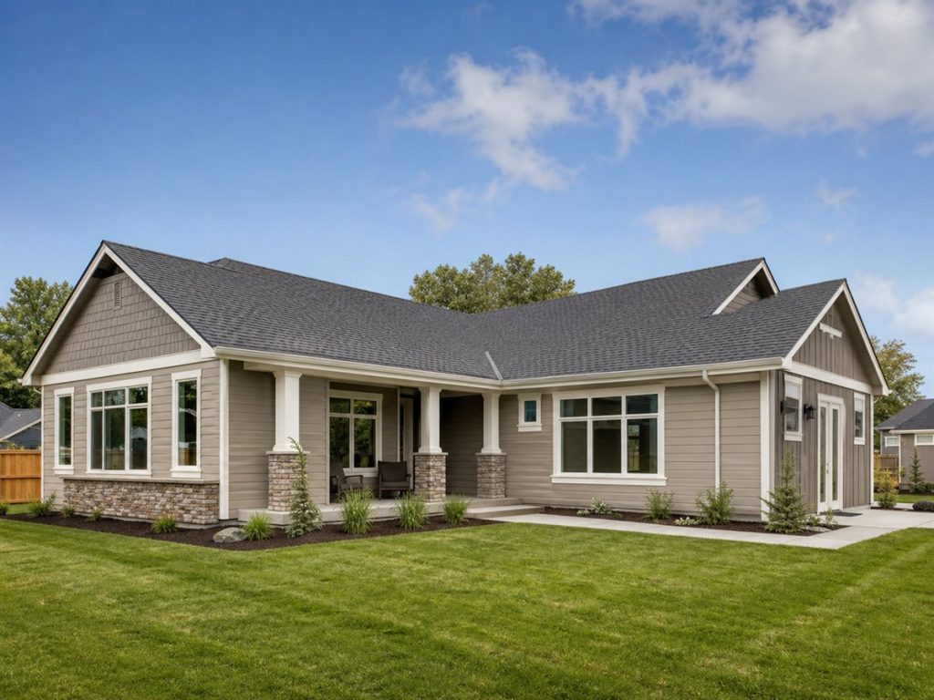 $381,250 Adaptable Side-Entry Garage Family Ranch: 2,075-Sq.-Ft. Four-Bedroom Plan
