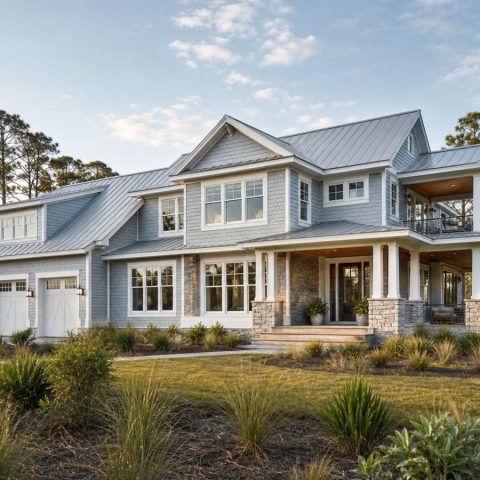 $636,250 Premier Coastal Luxury Retreat: 2,983-Sq.-Ft. Four-Bedroom Custom Plan