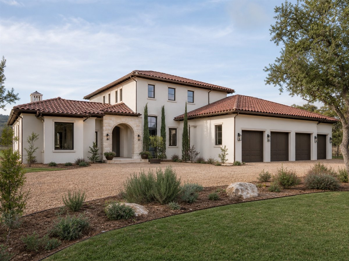 Solara Villa 2991, a conceptual 2991-square-foot Mediterranean-inspired custom villa with a $638,750 construction target