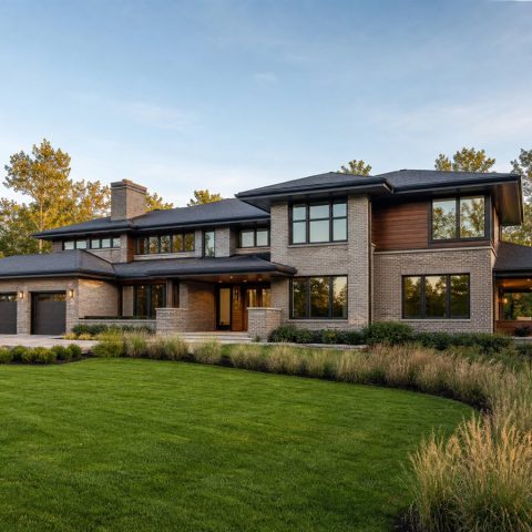 $648,750 Premier Prairie-Inspired Custom Estate: 3,023-Sq.-Ft. Four-Bedroom Custom Plan