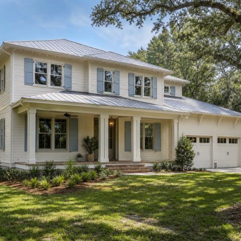 $401,250 Adaptable Lowcountry-Inspired Family Home: 2,155-Sq.-Ft. Four-Bedroom Plan