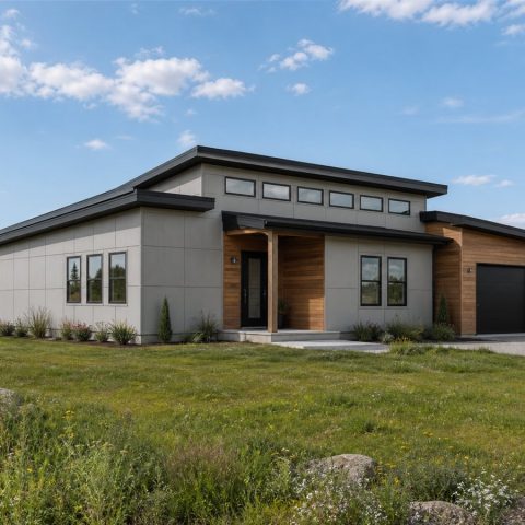 $187,625 Comfortable Clerestory Small Home: 1,132-Sq.-Ft. Two-Bedroom Plan