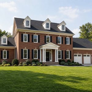 $656,250 Premier Georgian Colonial Custom Home: 3,047-Sq.-Ft. Four-Bedroom Custom Plan