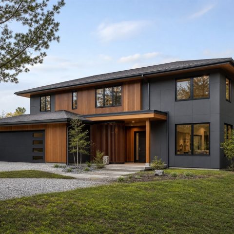 $411,250 Adaptable Japanese-Inspired Contemporary Family Home: 2,195-Sq.-Ft. Four-Bedroom Plan