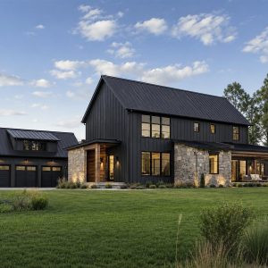 $663,750 Premier Modern Barn Custom Home: 3,071-Sq.-Ft. Four-Bedroom Custom Plan