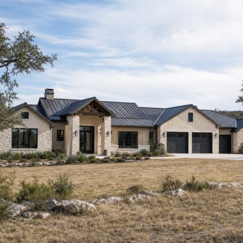 $668,750 Premier Texas Hill Country Custom Home: 3,087-Sq.-Ft. Four-Bedroom Custom Plan