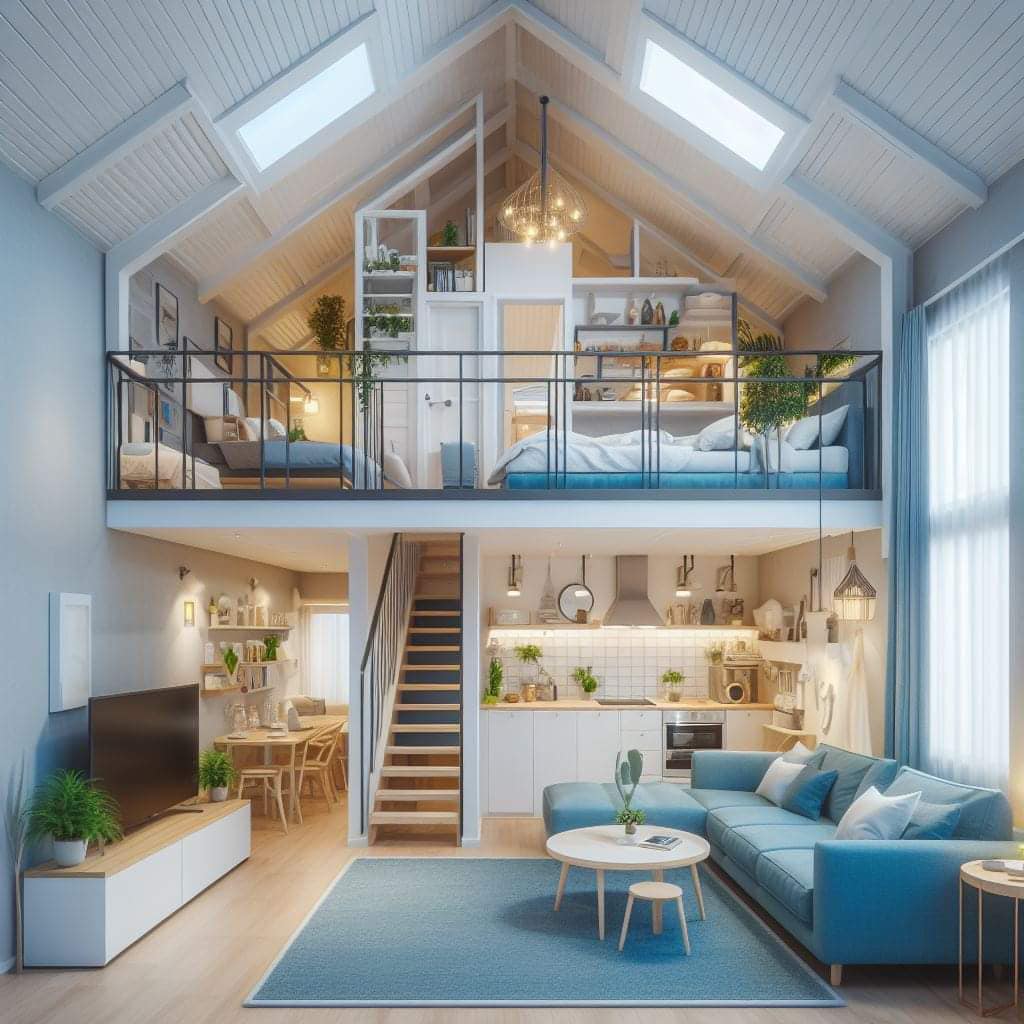 Warm Accent Color Ideas for Tiny House Interiors