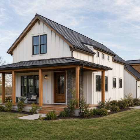 $194,625 Comfortable Rear-Garage Small Home: 1,171-Sq.-Ft. Two-Bedroom Plan