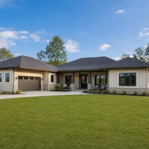 $423,750 Adaptable Dual-Wing Multigenerational Family Home: 2,245-Sq.-Ft. Four-Bedroom Plan