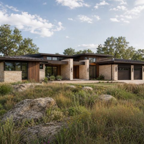 $673,750 Premier Organic Contemporary Custom Home: 3,103-Sq.-Ft. Four-Bedroom Custom Plan