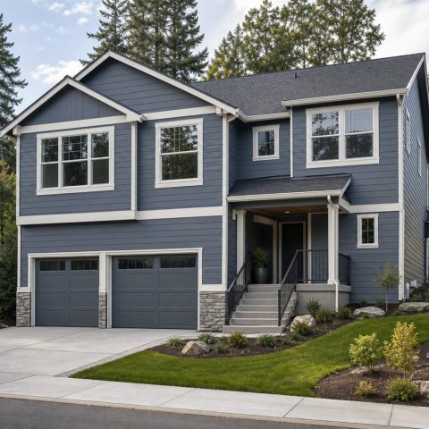 $428,750 Adaptable Garage-Under Two-Story Family Home: 2,265-Sq.-Ft. Four-Bedroom Plan