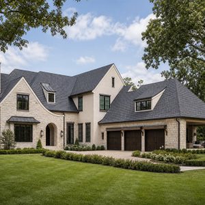 $691,250 Premier English-Country Custom Home: 3,159-Sq.-Ft. Four-Bedroom Custom Plan