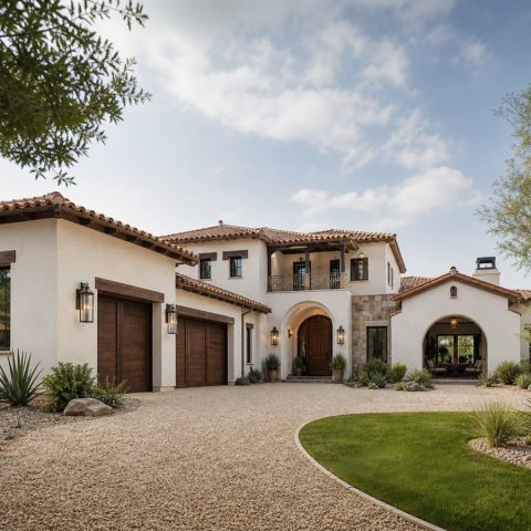 $696,250 Premier Spanish-Revival Custom Home: 3,175-Sq.-Ft. Four-Bedroom Custom Plan