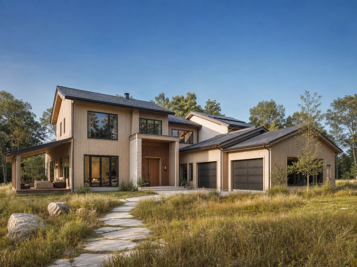 Kiso House 3199, a conceptual 3199-square-foot Japandi-inspired luxury home with a $703,750 construction target