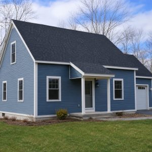 $209,625 Expanded Small Saltbox Cottage: 1,219-Sq.-Ft. Three-Bedroom Plan