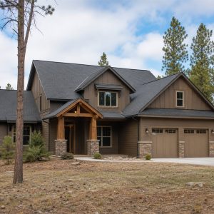 $461,250 Generational Lodge-Inspired Craftsman Family Home: 2,395-Sq.-Ft. Five-Bedroom Plan