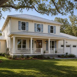$463,750 Generational Lowcountry-Inspired Family Home: 2,405-Sq.-Ft. Five-Bedroom Plan