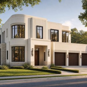$718,750 Premier Art-Deco-Inspired Modern Custom Home: 3,247-Sq.-Ft. Four-Bedroom Custom Plan