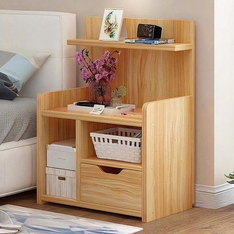 A Compact Bedroom Desk With Useful Storage