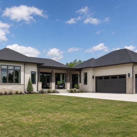 $486,250 Generational Dual-Wing Multigenerational Family Home: 2,495-Sq.-Ft. Five-Bedroom Plan