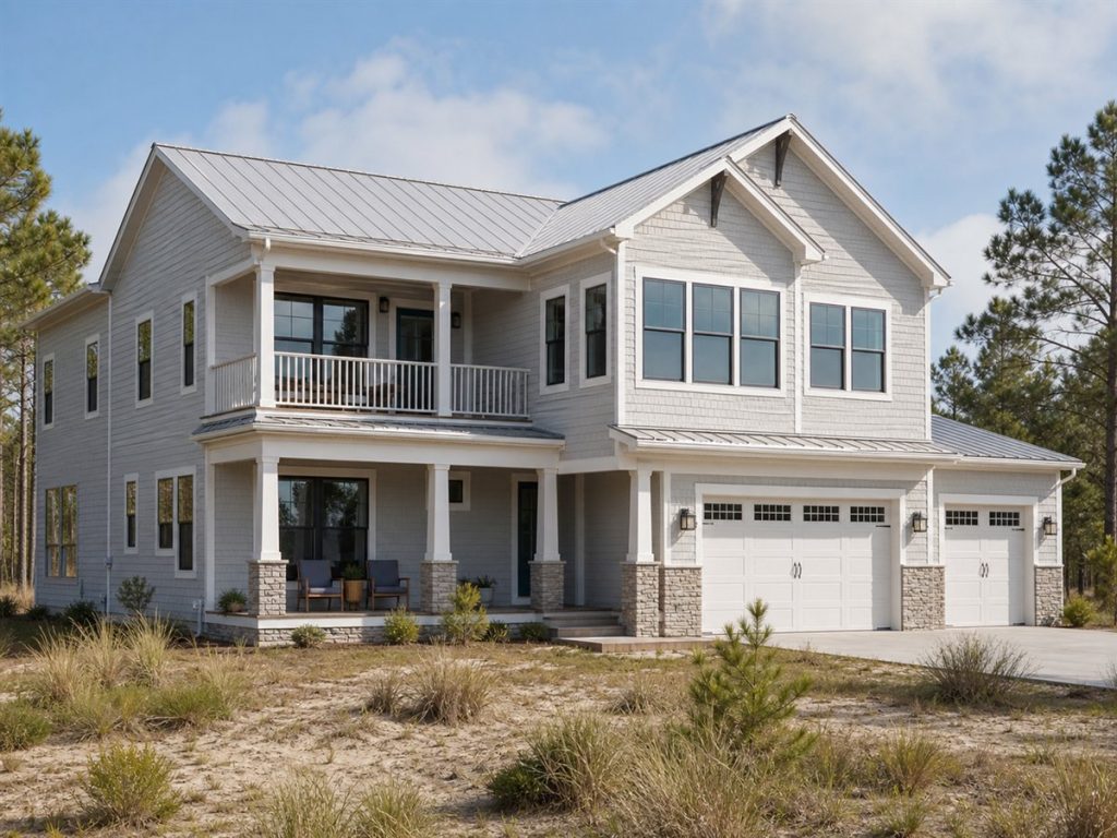 $493,750 Generational Reverse-Living Coastal-Region Family Home: 2,525-Sq.-Ft. Five-Bedroom Plan