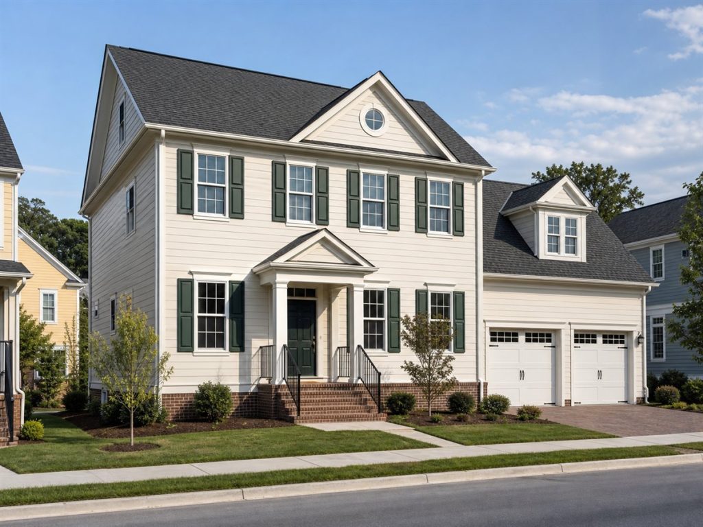 $496,250 Generational Neo-Traditional Family Home: 2,535-Sq.-Ft. Five-Bedroom Plan