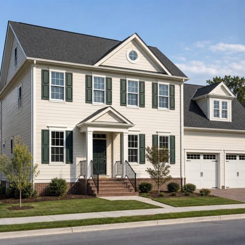 $496,250 Generational Neo-Traditional Family Home: 2,535-Sq.-Ft. Five-Bedroom Plan