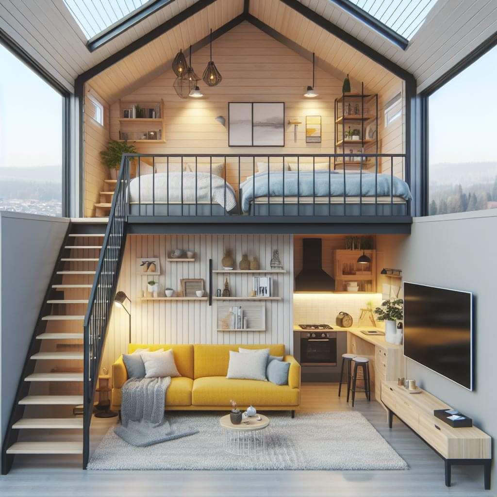 How to Plan a Tiny House Loft Layout
