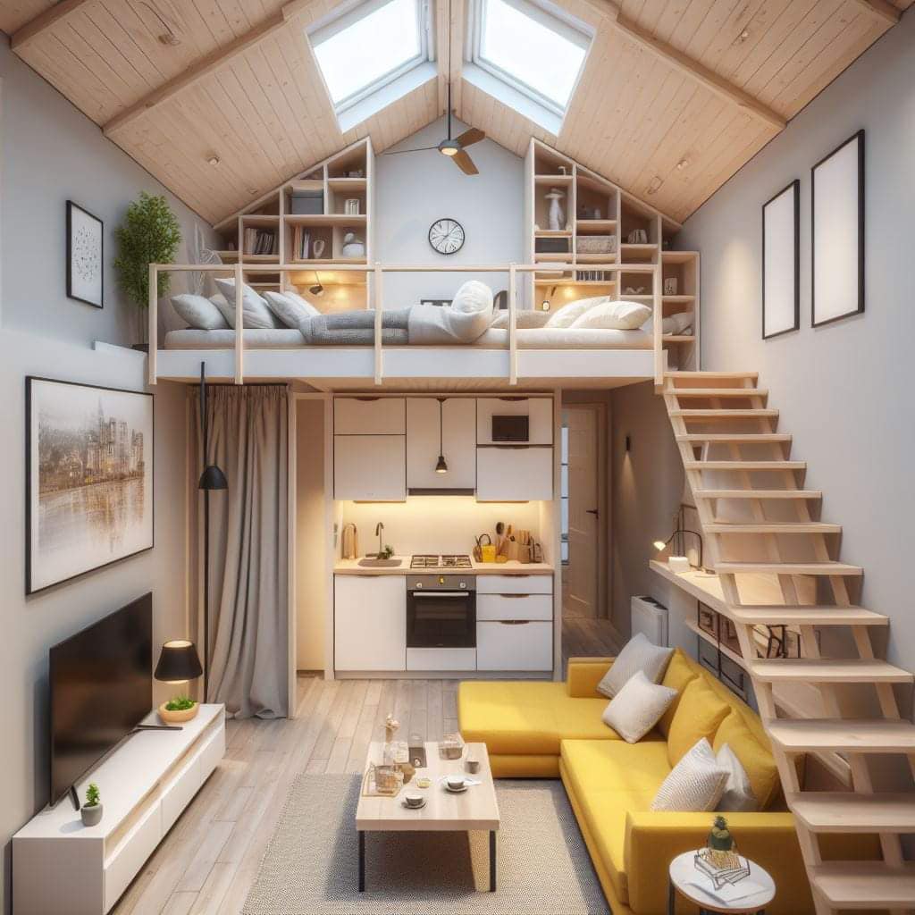 How to Plan a Tiny House Loft Layout