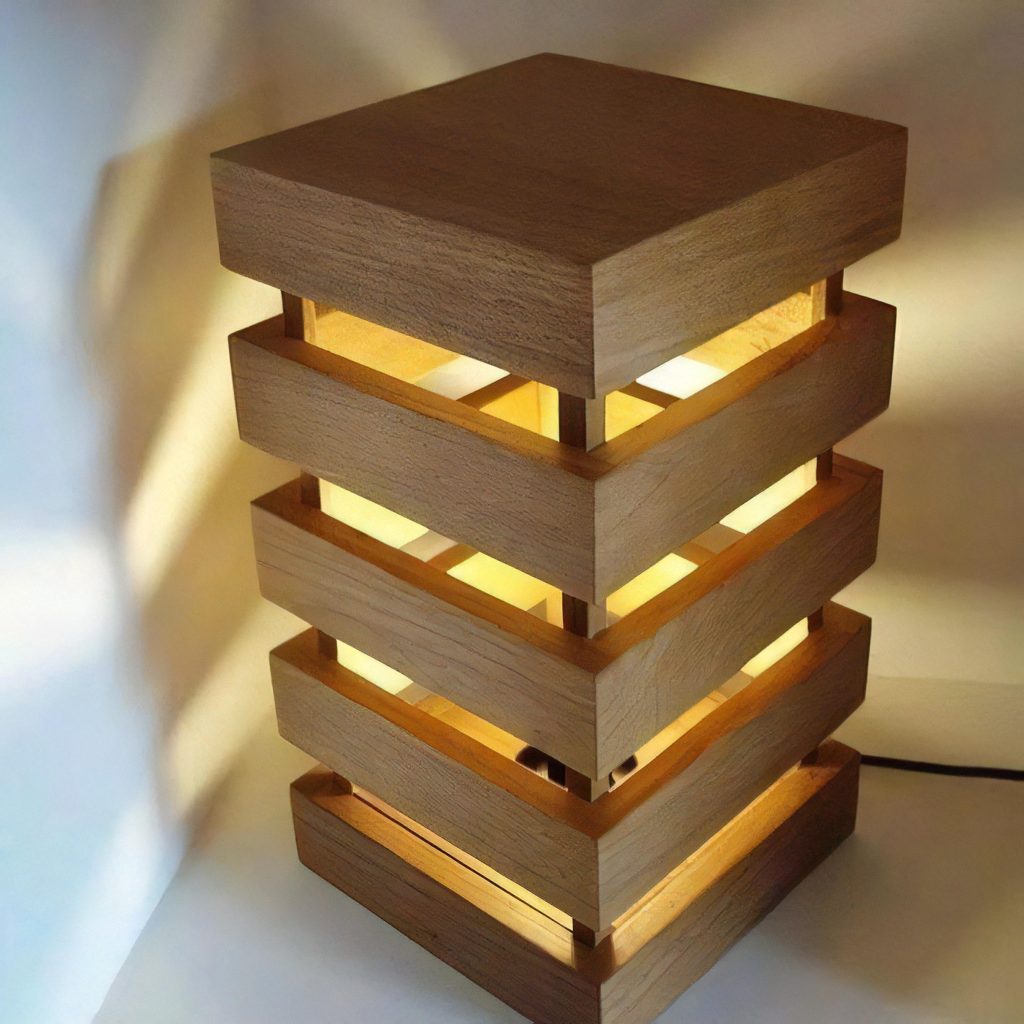 Build a Wood-Frame LED Ceiling Light project photo 2